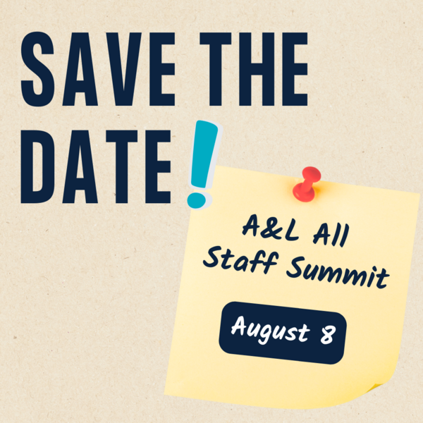 Staff Summit Save The Date Square